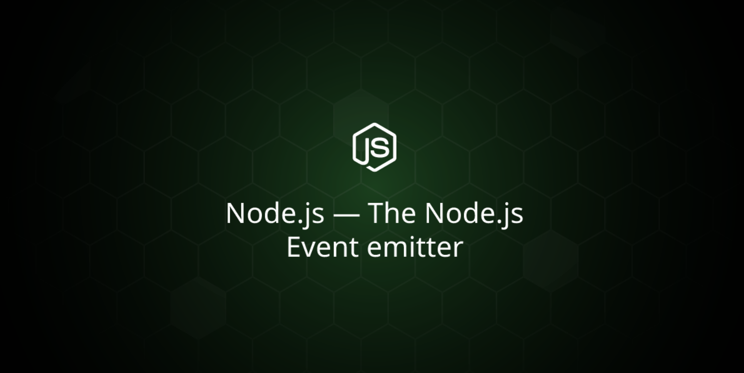 کاربرد ماژول events در Node.js